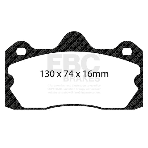 EBC Brakes Pad  and  Disc Kit (PD02KR423)
