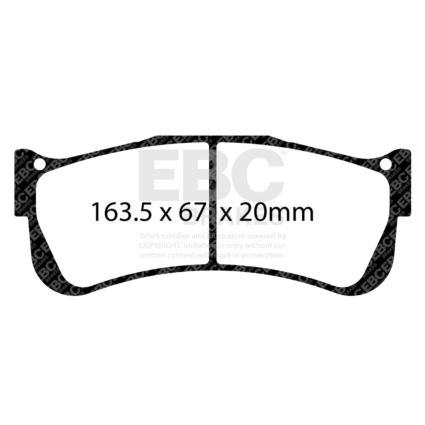 EBC SR21 Racing Brake Pads - (DP8079.20SR21) Front