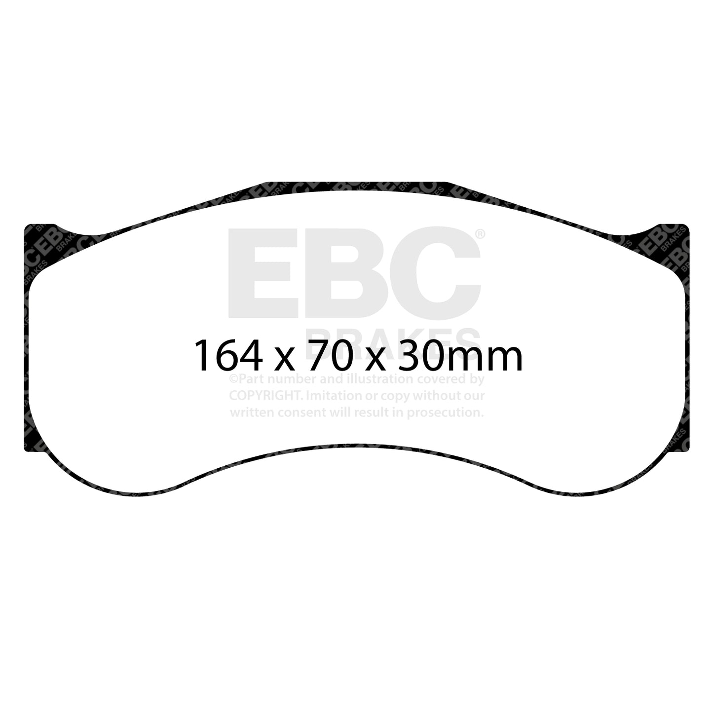 EBC SR11 Racing Brake Pads - (DP8086.30SR11) Front