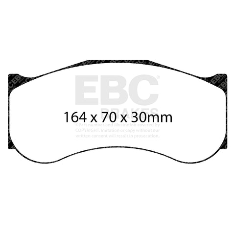 EBC SR Series Race Pads DP8086.30SR21 Front