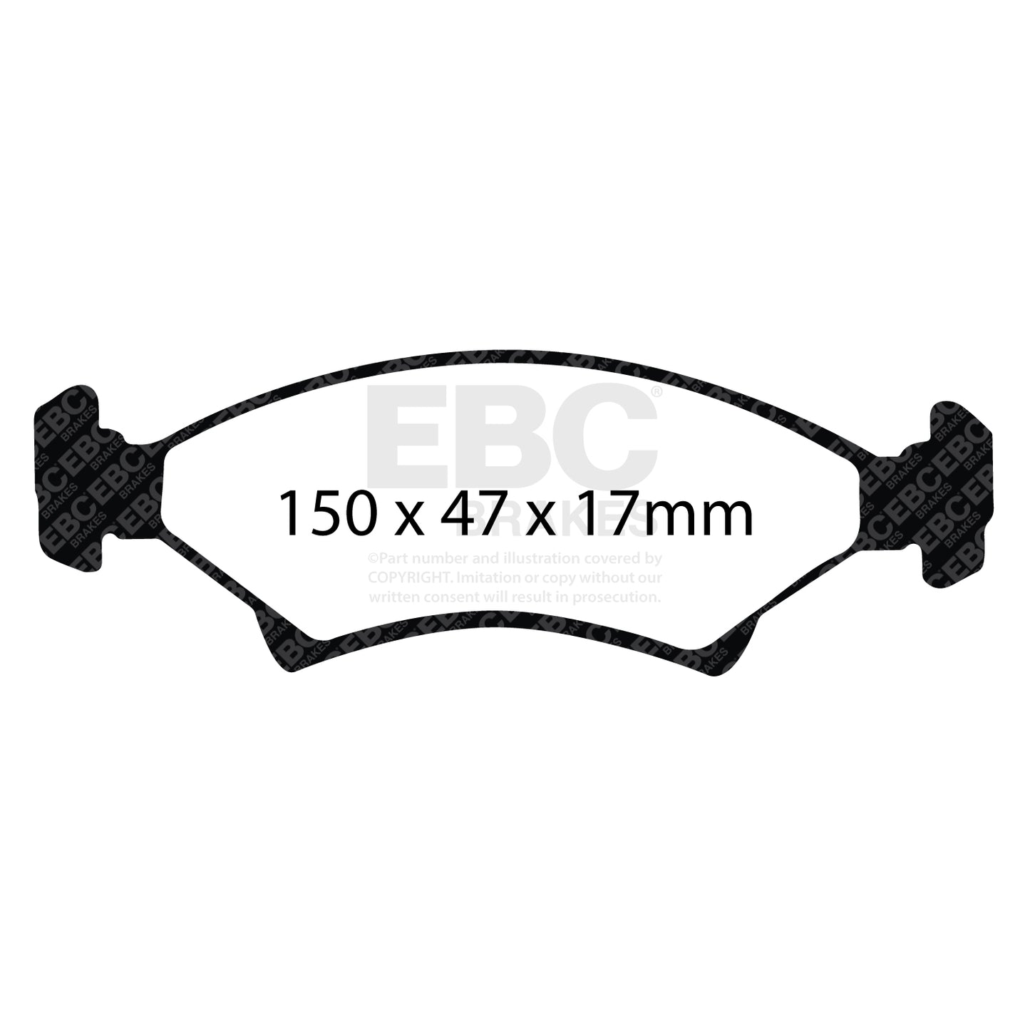 EBC Brakes Pad and Disc Kit (PDKF1013)