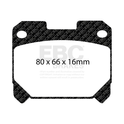 EBC Brakes Pad and Disc Kit (PD13KR398)