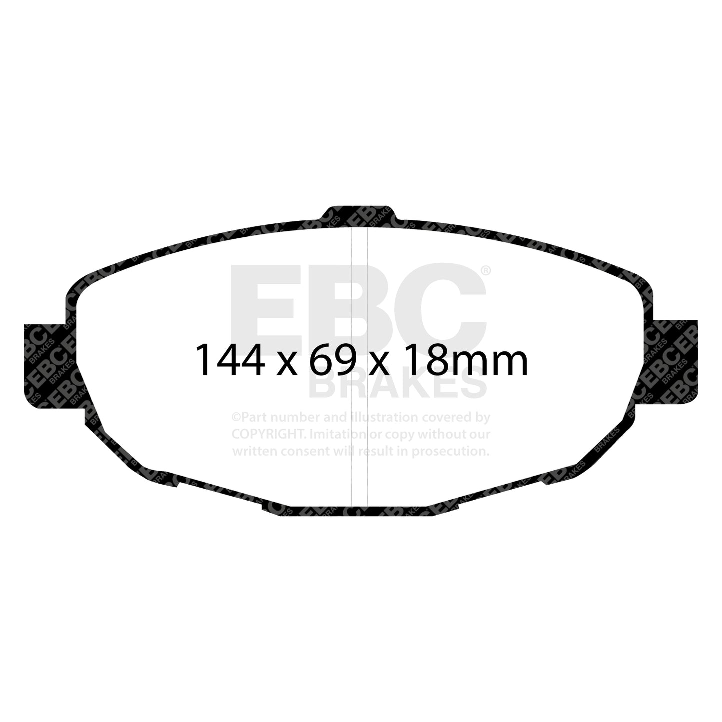 EBC Brakes Pad and Disc Kit (PD13KF427)