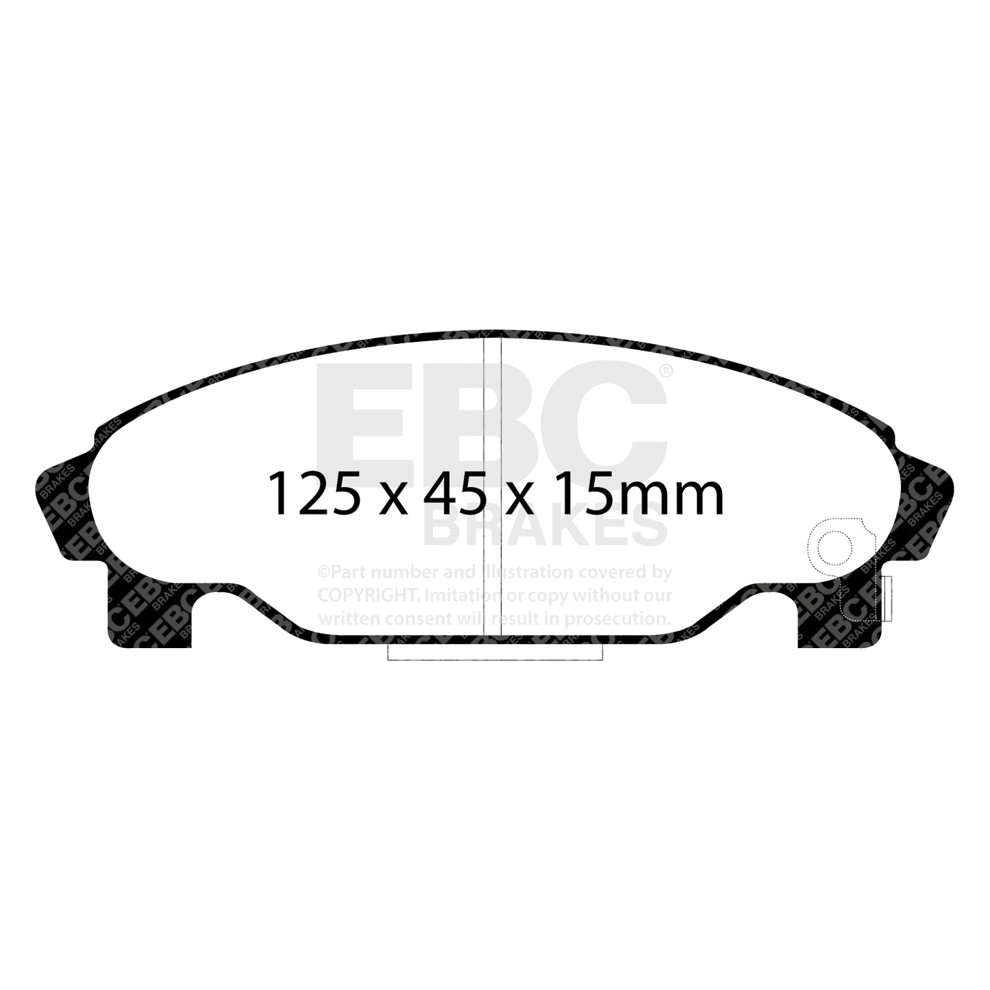 EBC Brakes Pad and Disc Kit (PDKF566)