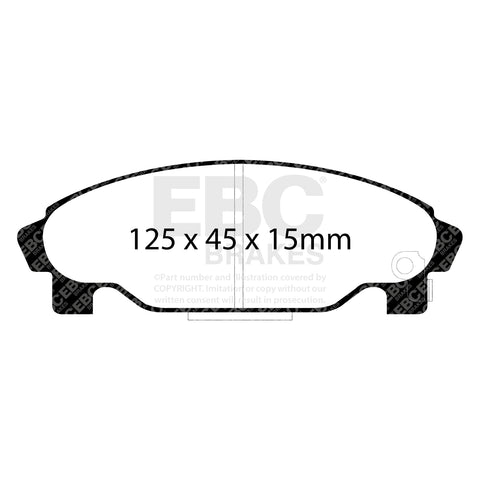 EBC Brakes Pad and Disc Kit (PDKF566)
