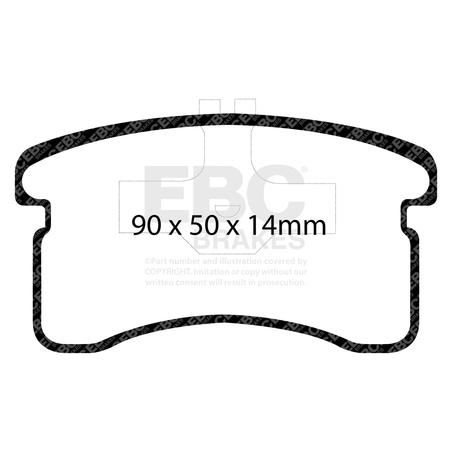 EBC Brakes Pad and Disc Kit (PDKF574)