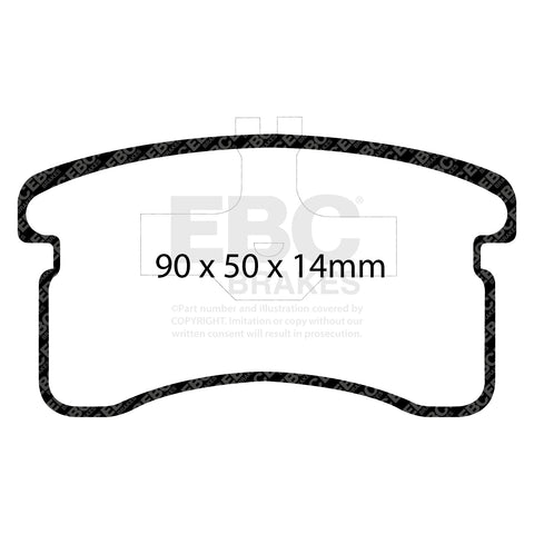 EBC Brakes Pad and Disc Kit (PDKF573)
