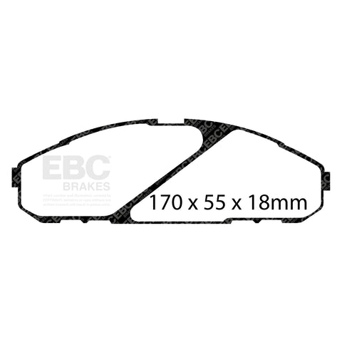EBC Brakes Pad and Disc Full vehicle Kit (PD40K2078)