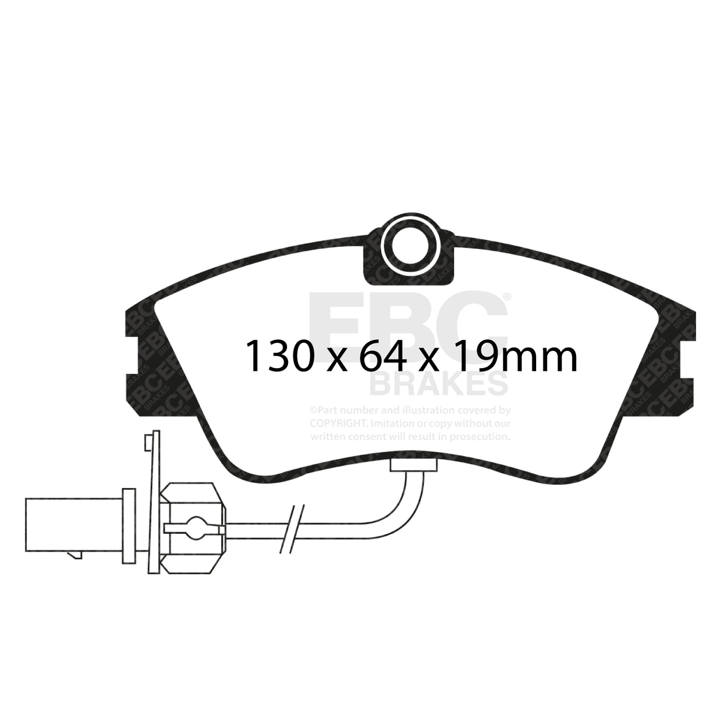 EBC Brakes Pad and Disc Full vehicle Kit (PD40K1898)