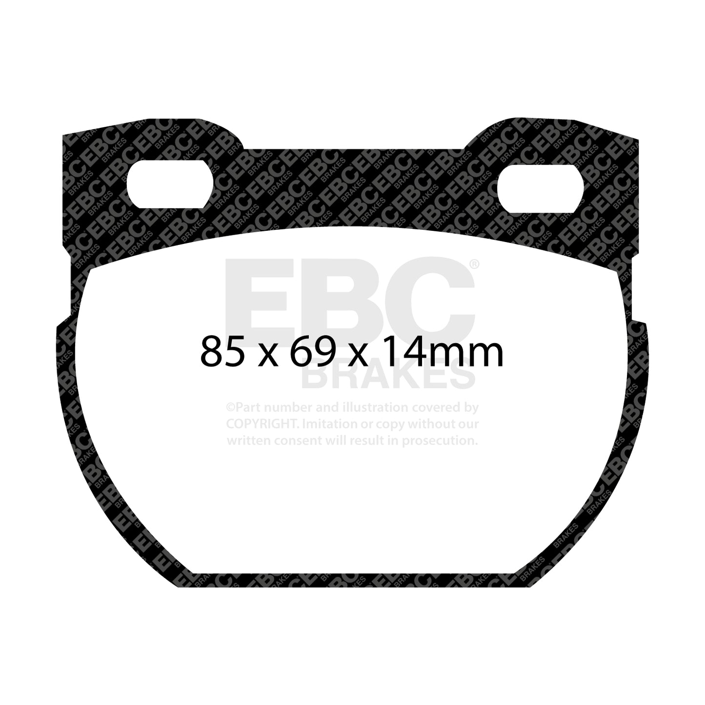 EBC Brakes Pad and Disc Kit (PDKR494)