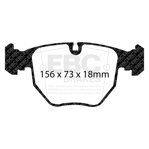 EBC Brakes Pad and Disc Full vehicle Kit (PD40K425)
