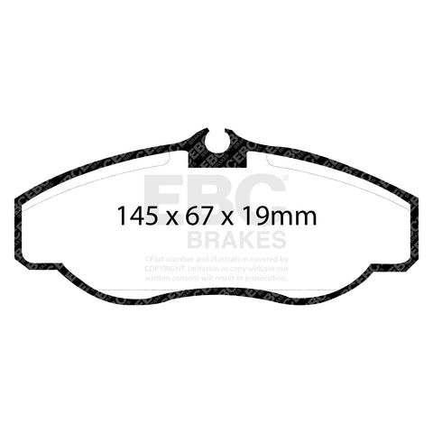 EBC Brakes Pad and Disc Kit (PDKF1065)