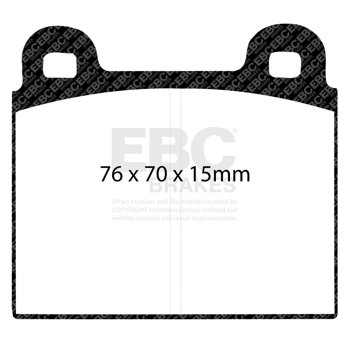 EBC Brakes Pad and Disc Kit (PD04KF021)
