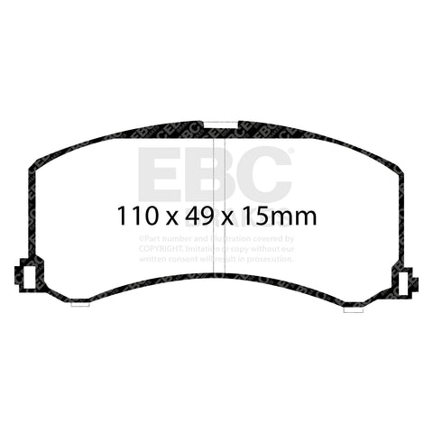 EBC Brakes Pad and Disc Kit (PDKF1855)