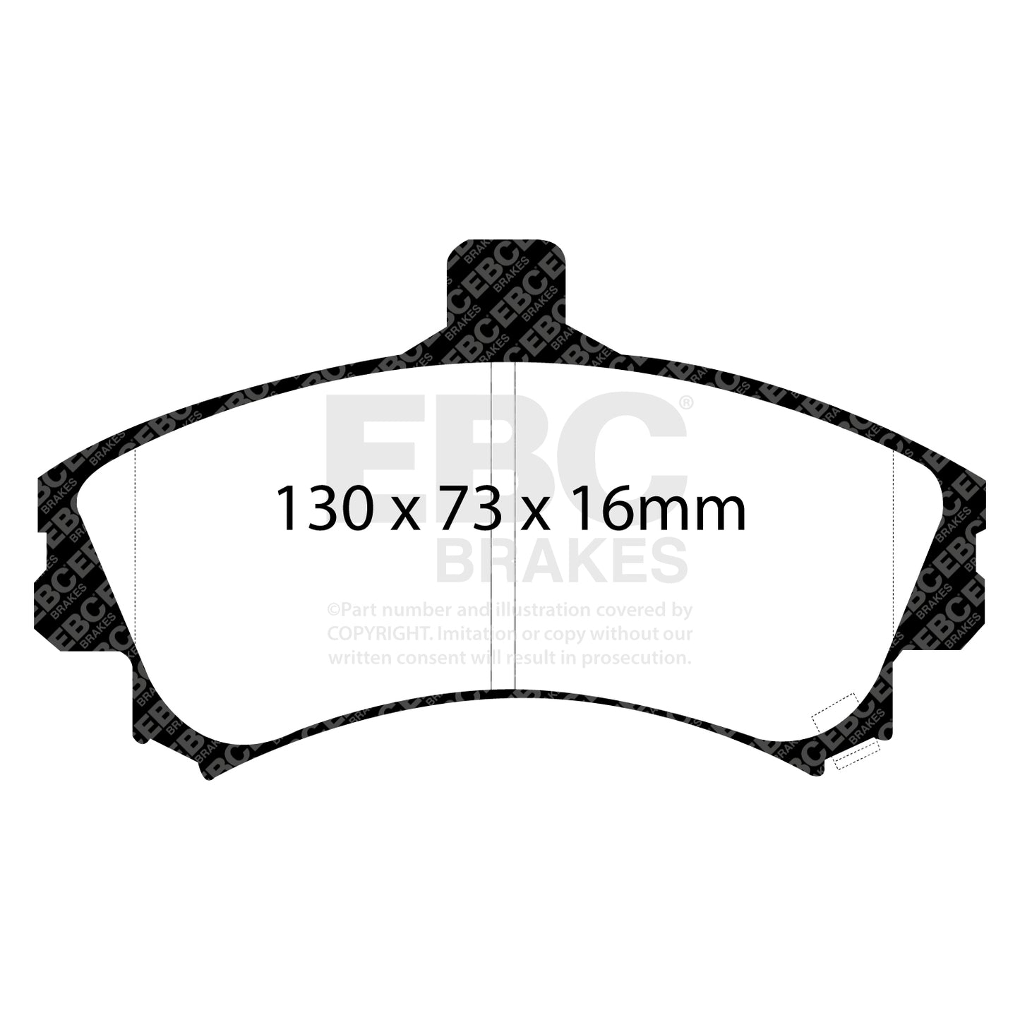 EBC Brakes Pad and Disc Kit (PD13KF486)