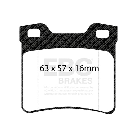 EBC Brakes Pad and Disc Full vehicle Kit (PD40K1509)