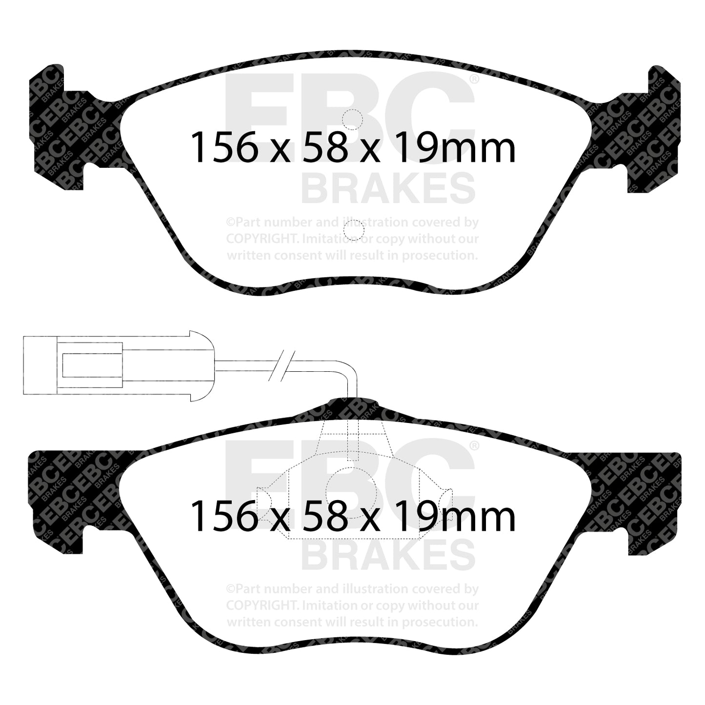 EBC Brakes Pad and Disc Kit (PD11KF089)