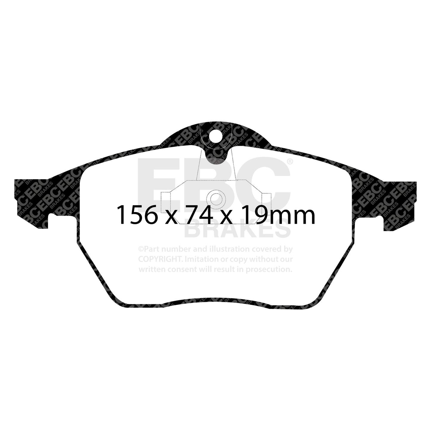 EBC Brakes Pad and Disc Kit (PD11KF095)