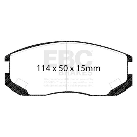 EBC Brakes Pad and Disc Full vehicle Kit (PD40K1330)