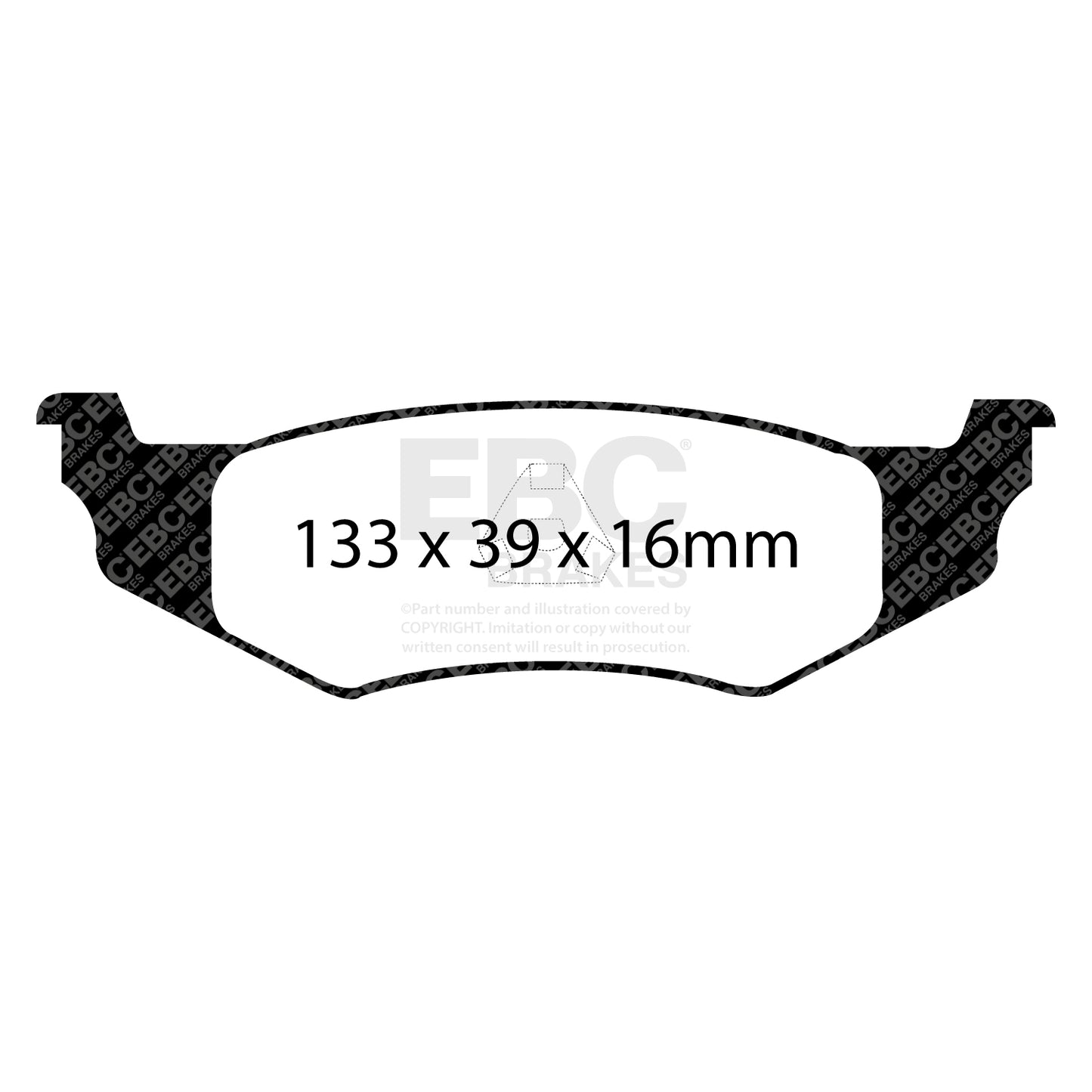 EBC Brakes Pad and Disc Full vehicle Kit (PD40K507)