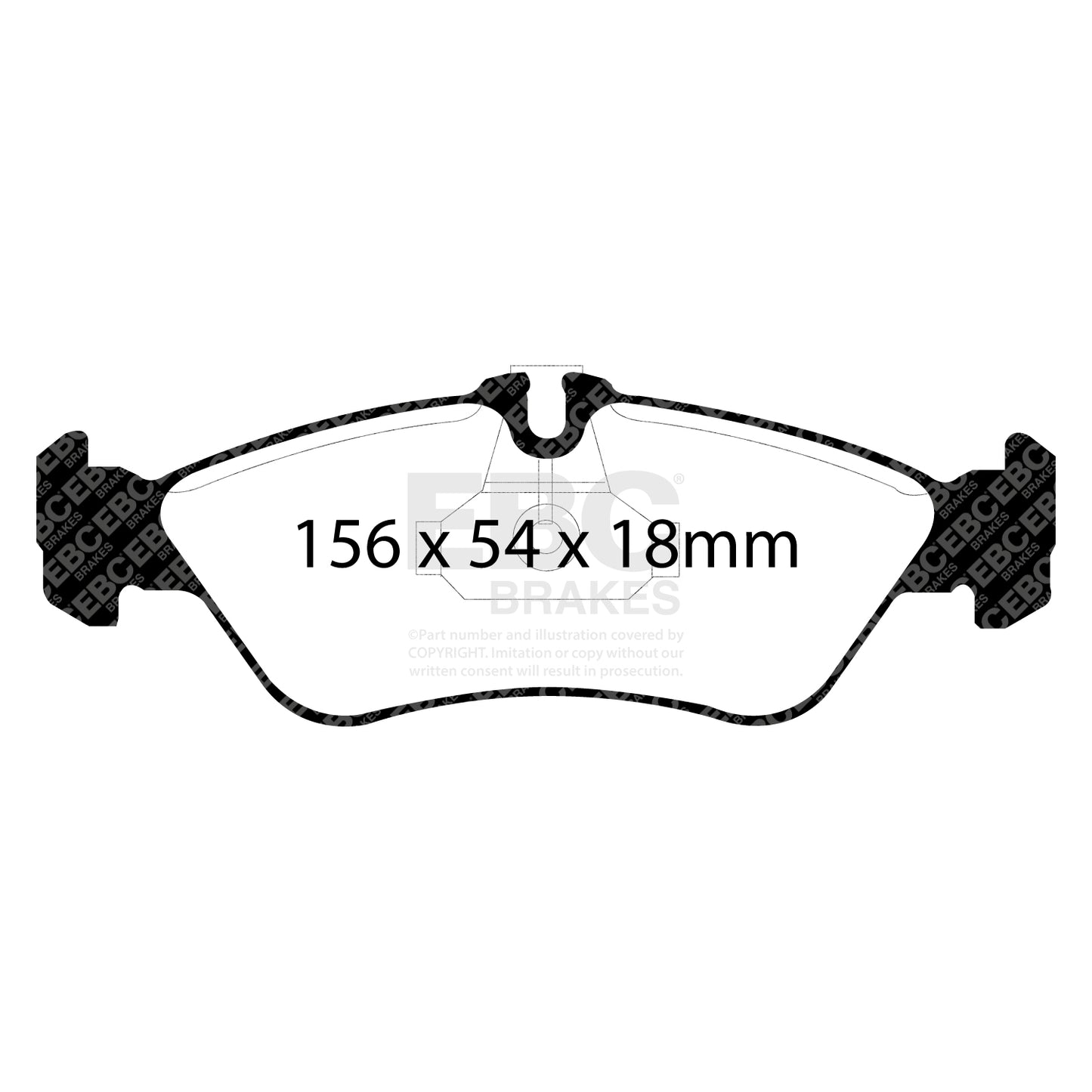 EBC Brakes Pad and Disc Full vehicle Kit (PD40K2087)