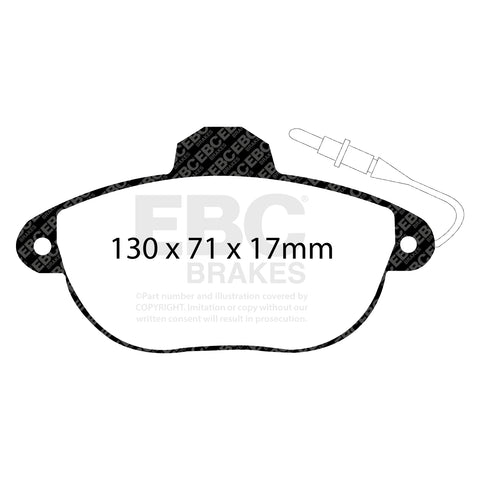 EBC Brakes Pad and Disc Full vehicle Kit (PD40K533)