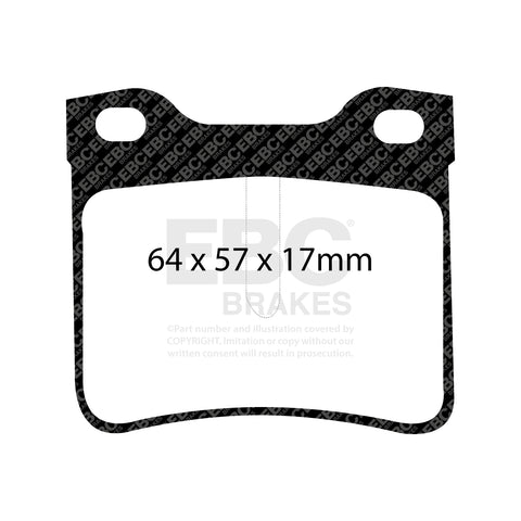 EBC Brakes Ultimax Pad and Plain Disc Full vehicle Kit (PD40K2084)
