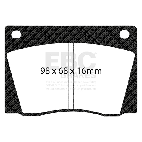 EBC Brakes Pad and Disc Full vehicle Kit (PD40K960)