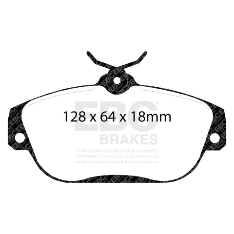 EBC Brakes Pad and Disc Full vehicle Kit (PD40K2094)