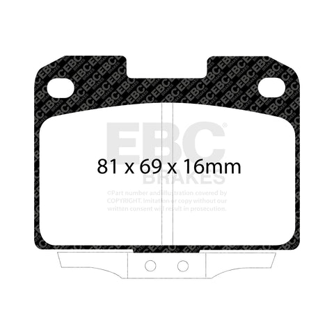 EBC Brakes Pad and Disc Kit (PD12KR160)