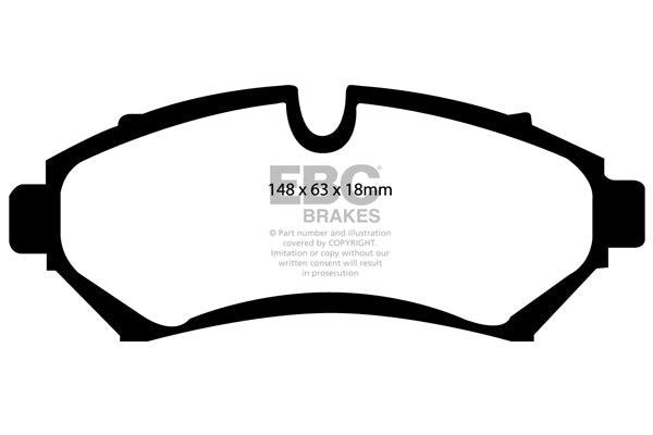 EBC Brakes Pad and Disc Full vehicle Kit (PD40K455)