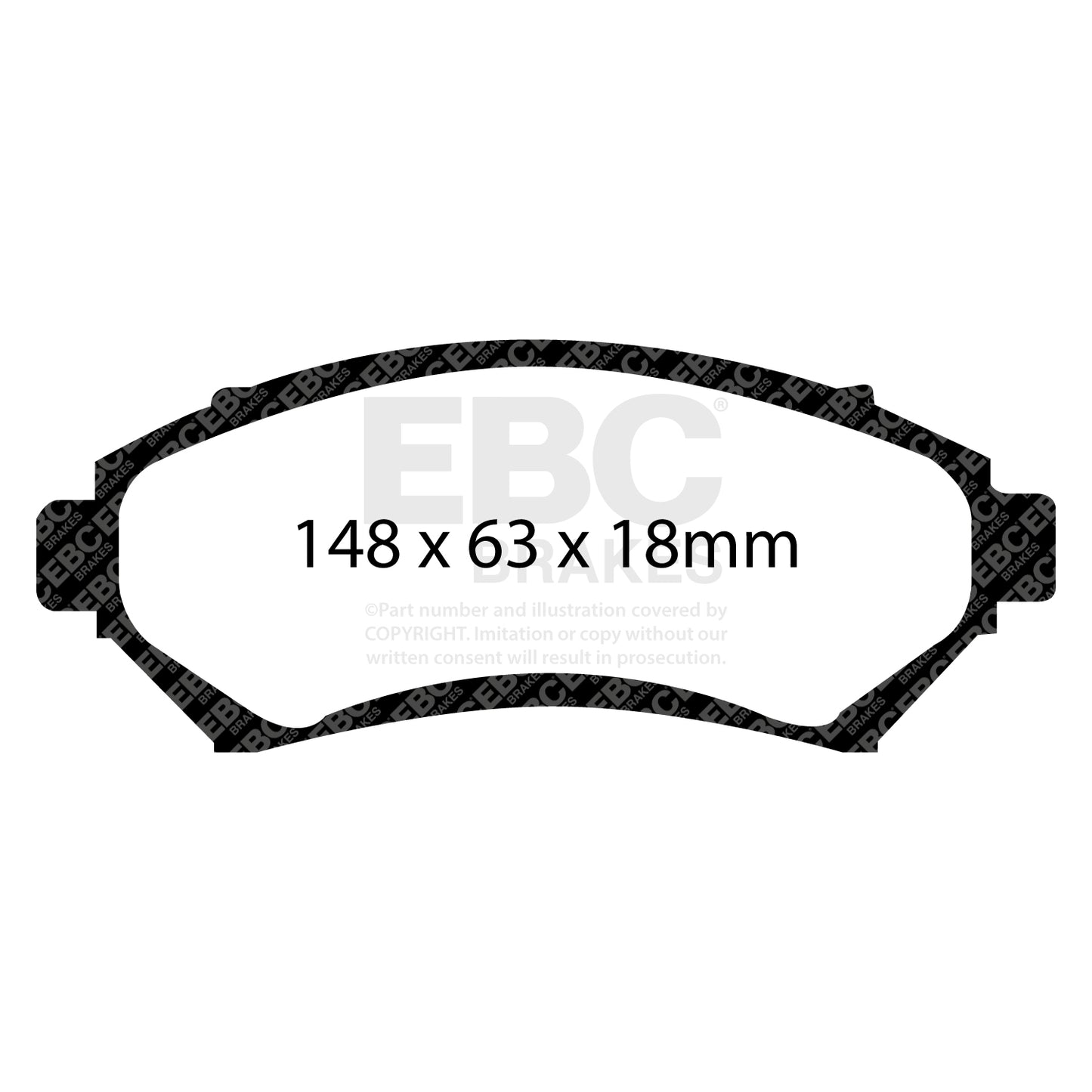 EBC Brakes Pad and Disc Kit (PDKF1541)