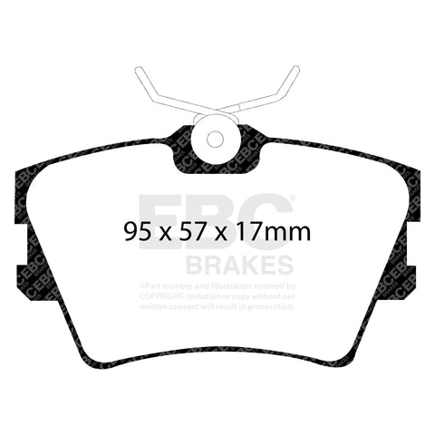 EBC Brakes Pad and Disc Full vehicle Kit (PD40K1900)
