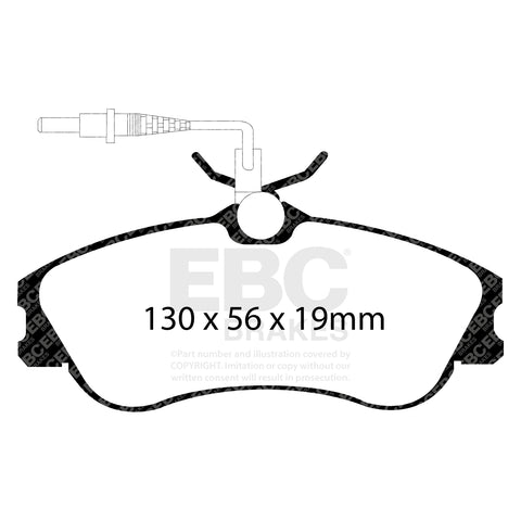 EBC Brakes Pad and Disc Kit (PD06KF507)