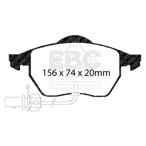 EBC Brakes Pad and Disc Full vehicle Kit (PD40K229)