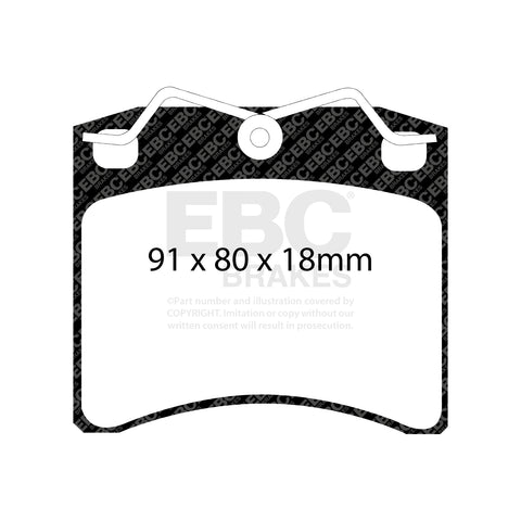 EBC Brakes Pad and Disc Kit (PDKF2069)