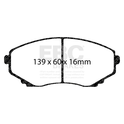 EBC Brakes Pad and Disc Kit (PDKF1163)