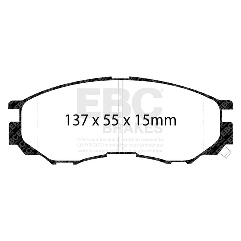 EBC Brakes Pad and Disc Kit (PDKF1340)