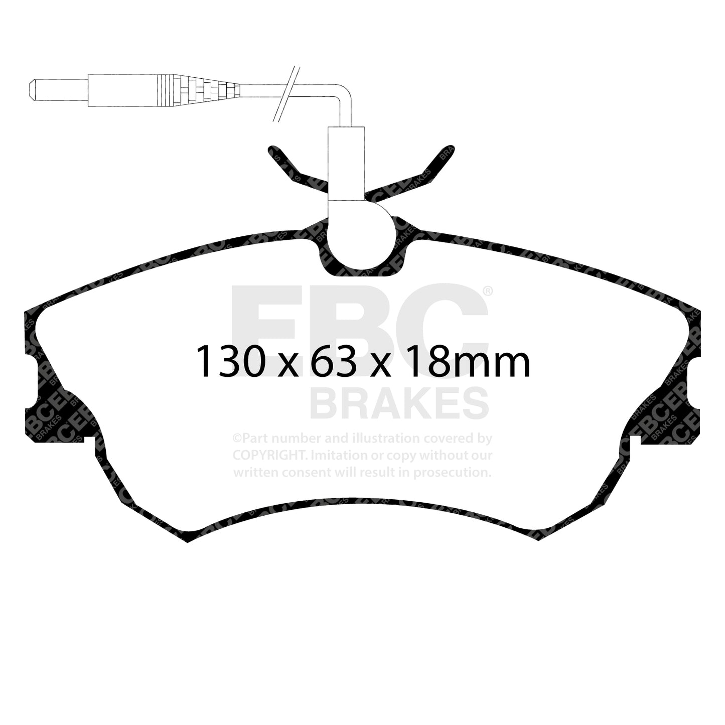 EBC Brakes Pad and Disc Full vehicle Kit (PD40K1573)