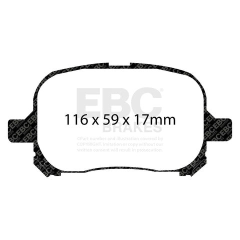 EBC Brakes Pad and Disc Full vehicle Kit (PD40K1814)