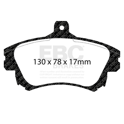 EBC Brakes Pad and Disc Kit (PD06KF442)