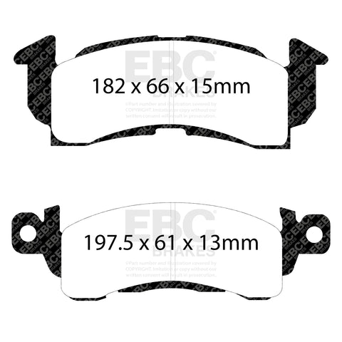 EBC Brakes Pad and Disc Kit (PD11KF196)