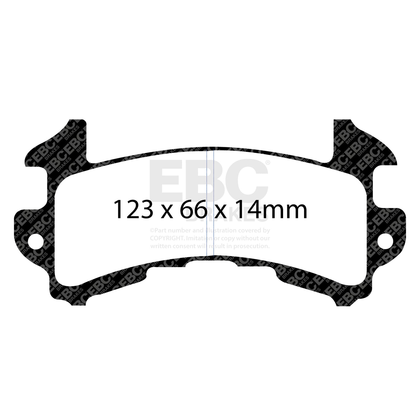 EBC Brakes Pad and Disc Kit (PD12KF095)