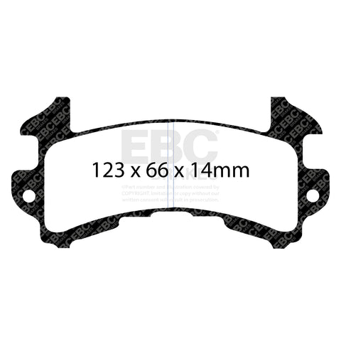 EBC Brakes Pad and Disc Kit (PDKR211)