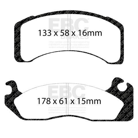 EBC Brakes Pad  and  Disc Kit (PD02KF221)