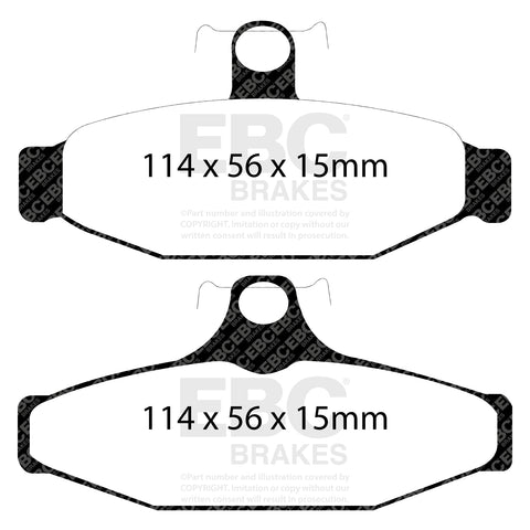 EBC Brakes Pad and Disc Kit (PD03KR207)