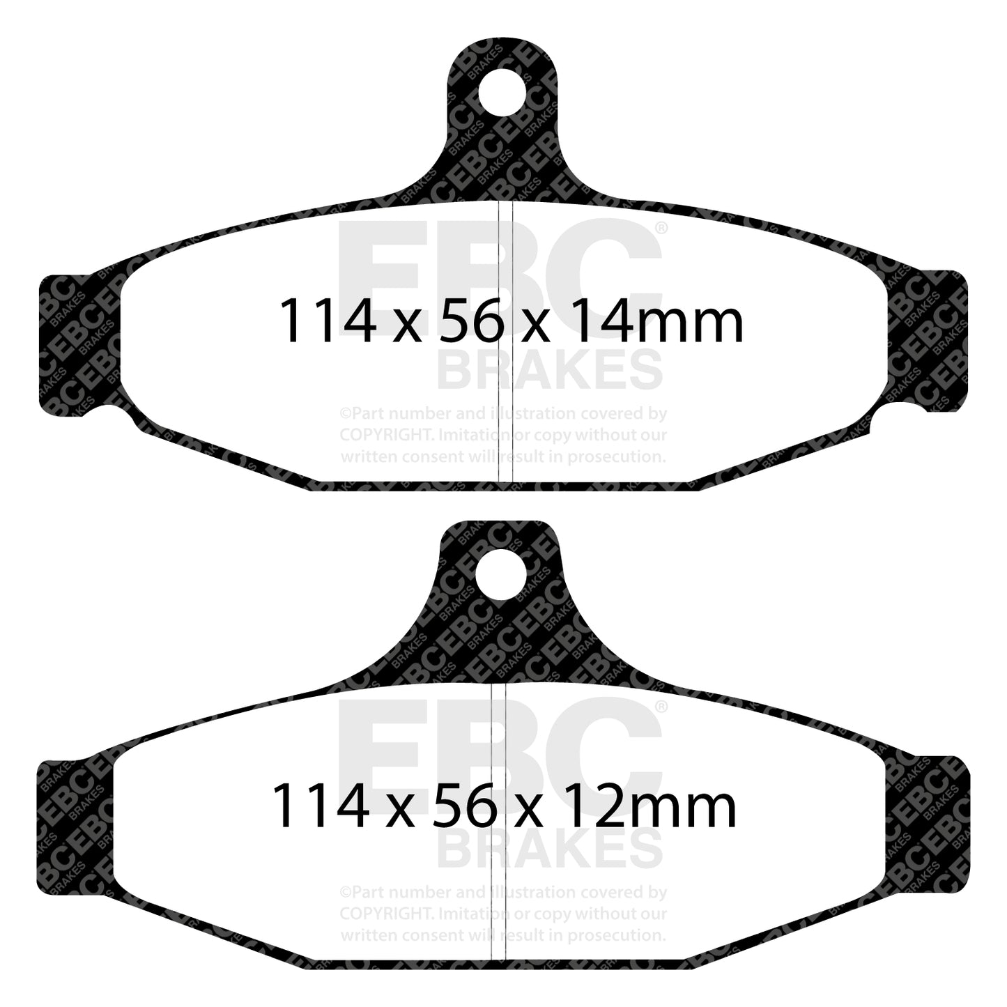 EBC Brakes Pad and Disc Full vehicle Kit (PD40K476)