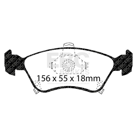 EBC Brakes Pad and Disc Kit (PDKF1907)