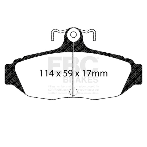 EBC Brakes Pad and Disc Kit (PD12KR108)