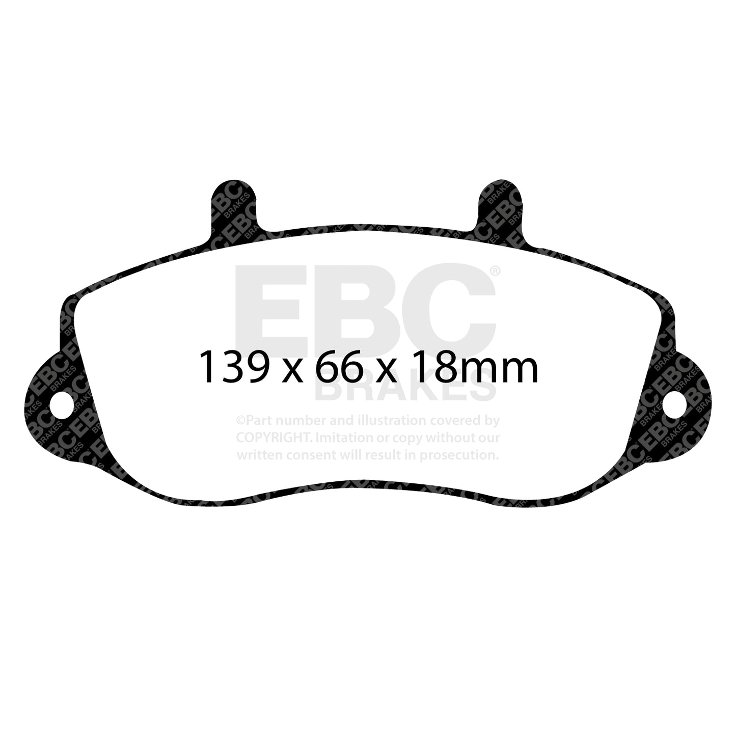 EBC Brakes Pad and Disc Kit (PDKF1522)